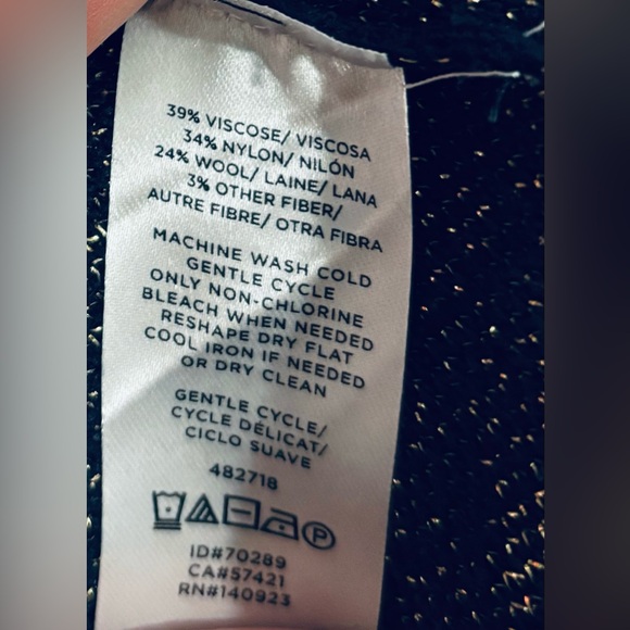 LOFT POLKA DOT SWEATER (MED) NWT - Picture 11 of 15